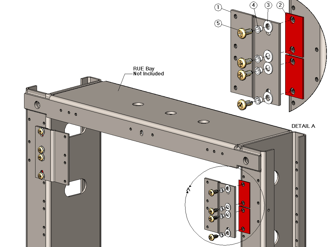 RAG702DGK - 2RU Adapter Kit